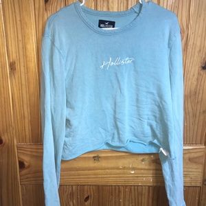 hollister cropped long sleeve